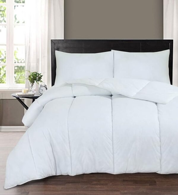 Single 10.5 Duvet Quilt Tog All Year Round Season Non Allergenic Hollowfibre – Polypropylene Cover - Image 2