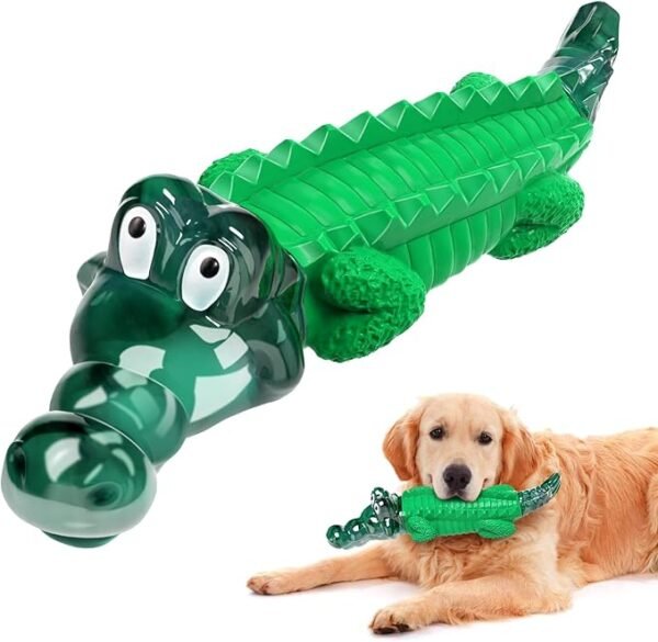 Large Dog Chew Toys: Dogs Toy for Large Medium Breed - Alomst Indestructible Toys for Aggressive Chewers - Tough Dog Toys for Training/Teeth Cleaning/Boredom Relief
