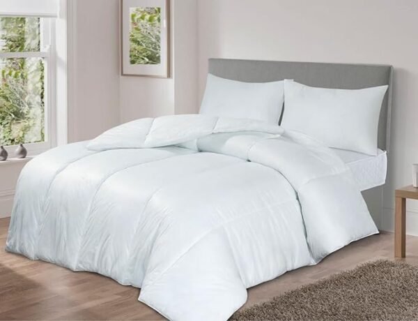 Single 10.5 Duvet Quilt Tog All Year Round Season Non Allergenic Hollowfibre – Polypropylene Cover - Image 3